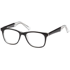 CAPRI US 78 CLEAR BLACK EYEGLASSES SUNGLASSES FRAMES 47-17